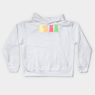 Gummy Bear - candy colors Kids Hoodie